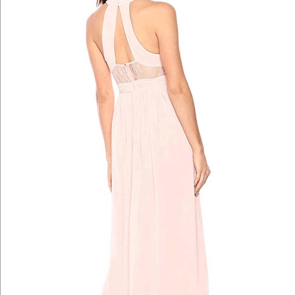 BCBG Women's Shirred Vneck Dress